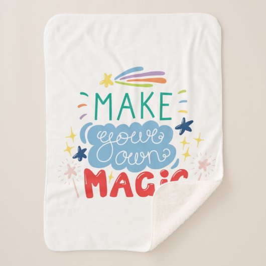 Couverture Sherpa Faites votre propre magie (Devant)