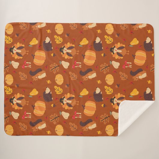 Couverture Sherpa Fall Friends (Devant (Horizontal))