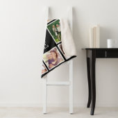 Couverture Sherpa Famille 10 Photo Collage noir (En situation)