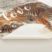 Couverture Sherpa Famille Tiger Sherpa Blanket (3/4)
