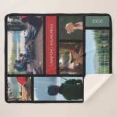 Couverture Sherpa Famille Voyage Camping Souvenirs photo (Devant (Horizontal))