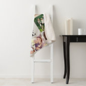 Couverture Sherpa Family Love 10 Photo Collage Taupe (En situation)