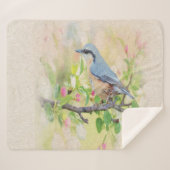 Couverture Sherpa Fanatique d'oiseaux (Devant (Horizontal))