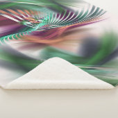 Couverture Sherpa Fancy Dancer Abstrait (3/4)