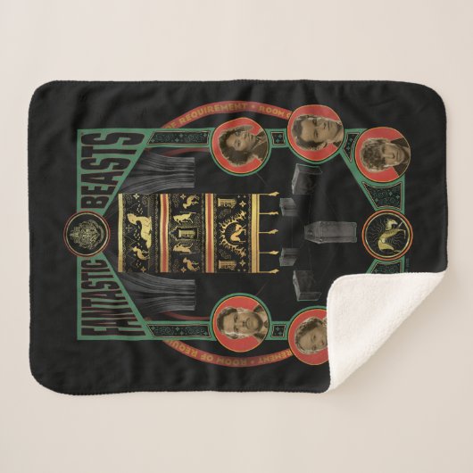 Couverture Sherpa Fantastic Beasts Room of Requirement Graphic (Devant (Horizontal))