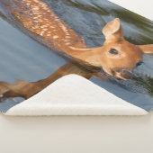 Couverture Sherpa Faon de cerf | Minnesota (3/4)
