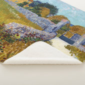 Couverture Sherpa Farmhouse in Provence (1888) by Vincent Van Gogh (3/4)