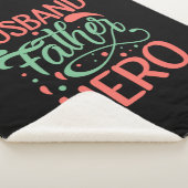 Couverture Sherpa Father's Day Husband Father Hero (3/4)