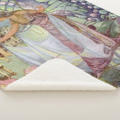 Couverture Sherpa Fée vintage (3/4)