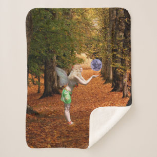 Couverture Sherpa Féerie d'automne