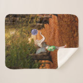 Couverture Sherpa Féerie d'automne (Devant (Horizontal))