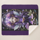Couverture Sherpa Fées Enchantées V1 (Devant (Horizontal))