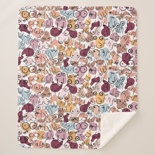 Couverture Sherpa féministe de fu rose (Devant)