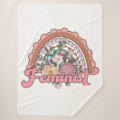 Couverture Sherpa Feministe Sherpa Blanket (Devant)