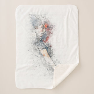 Couverture Sherpa Femme