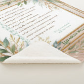 Couverture Sherpa ✝️ Femme du pasteur épouse apprécient Merci cadeau (3/4)