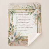 Couverture Sherpa ✝️ Femme du pasteur épouse apprécient Merci cadeau (Devant)