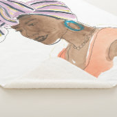 Couverture Sherpa Femme forte et belle (3/4)