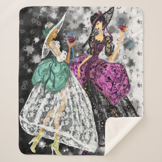 Couverture Sherpa Femme moderne Sherpa Blanket (Devant)