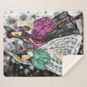 Couverture Sherpa Femme moderne Sherpa Blanket (Devant (Horizontal))