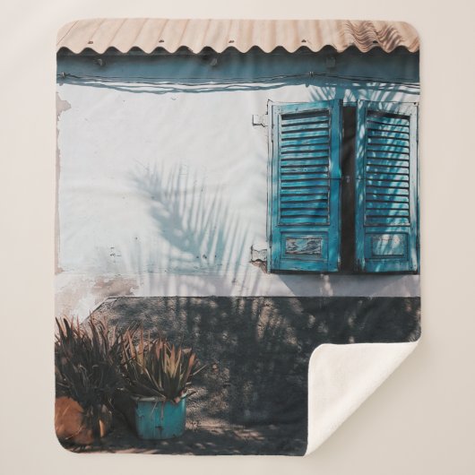 COUVERTURE SHERPA FENÊTRES OUVERTES BLEUES (Devant)