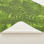 Couverture Sherpa Ferme en vert (3/4)