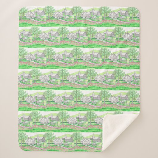 Couverture Sherpa Ferme Sherpa Blanket (Devant)
