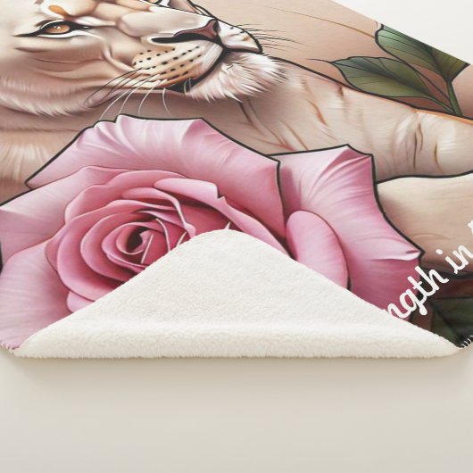 Couverture Sherpa "Ferocity Meets Elegance" (3/4)