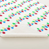 Couverture Sherpa Festif lumières à cordes de Noël (3/4)