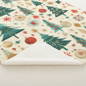 Couverture Sherpa Festif Vacances d'hiver Motif (3/4)