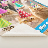 Couverture Sherpa Fête de chats (3/4)