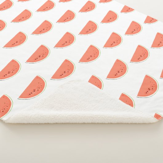 Couverture Sherpa Fête de mariée Watermelon Slices (3/4)