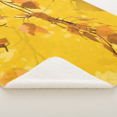Couverture Sherpa Feuilles d'automne 3 (3/4)