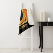 Couverture Sherpa Feuilles d'automne de l'arbre de danse Kokopelli (En situation)