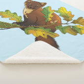 Couverture Sherpa Feuilles d'automne de Pine Marten (3/4)