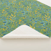 Couverture Sherpa Feuilles de gloire (3/4)