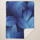 Couverture Sherpa Feuilles tropicaux 12 (Devant)