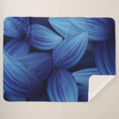 Couverture Sherpa Feuilles tropicaux 12 (Devant (Horizontal))