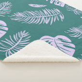 Couverture Sherpa Feuilles tropicaux 18 (3/4)