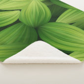 Couverture Sherpa Feuilles tropicaux 9 (3/4)