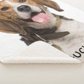 Couverture Sherpa Fier Beagle Maman Personnalisé Animaux de compagni (3/4)