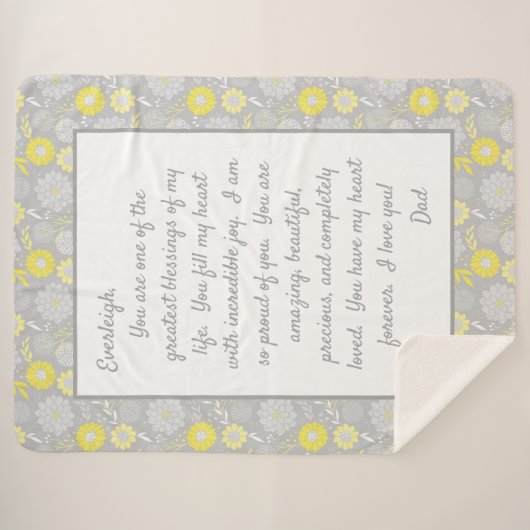 Couverture Sherpa Fier de toi (Devant (Horizontal))