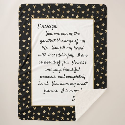 Couverture Sherpa Fier de toi (Devant)