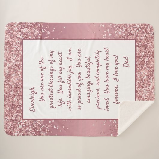 Couverture Sherpa Fier de toi (Devant (Horizontal))