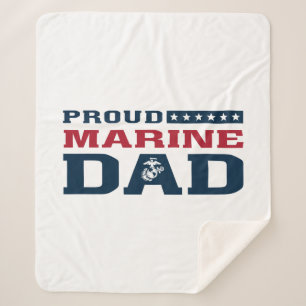 Couverture Sherpa Fier Marine Papa - Couleur