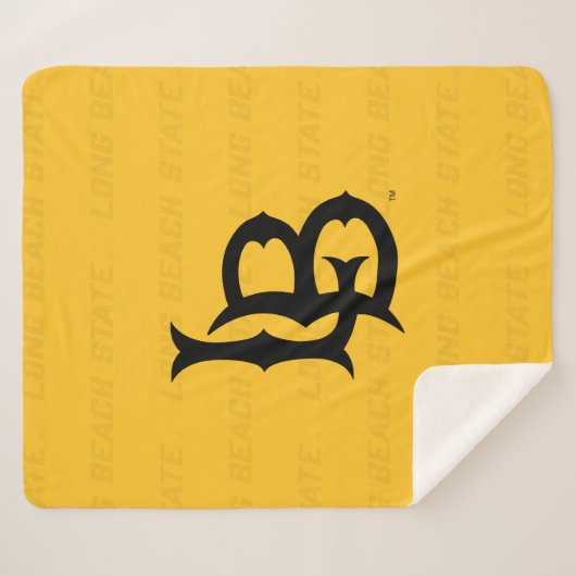 Couverture Sherpa Filigrane de Long Beach State (Devant (Horizontal))