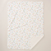 Couverture Sherpa Fille Confetti (Devant)