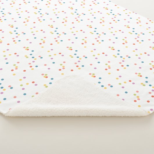 Couverture Sherpa Fille Confetti (3/4)