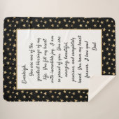 Couverture Sherpa Fille fière de vous (Devant (Horizontal))