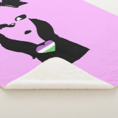 Couverture Sherpa fille noire (3/4)